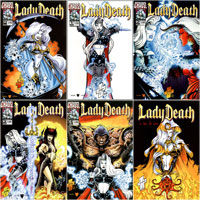 Fumetti Lady Death: #0 / #4 + Special