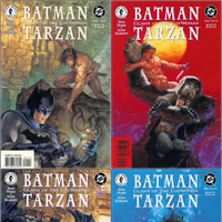 Comics Batman / Tarzan: Claws of the Cat-Woman: #1 / #4 (completa)